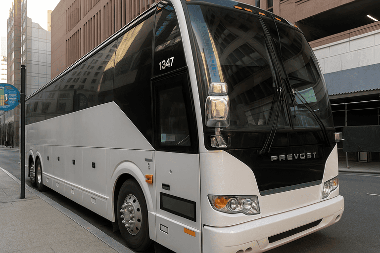 a Charter Bus Rental Sammamish coach bus